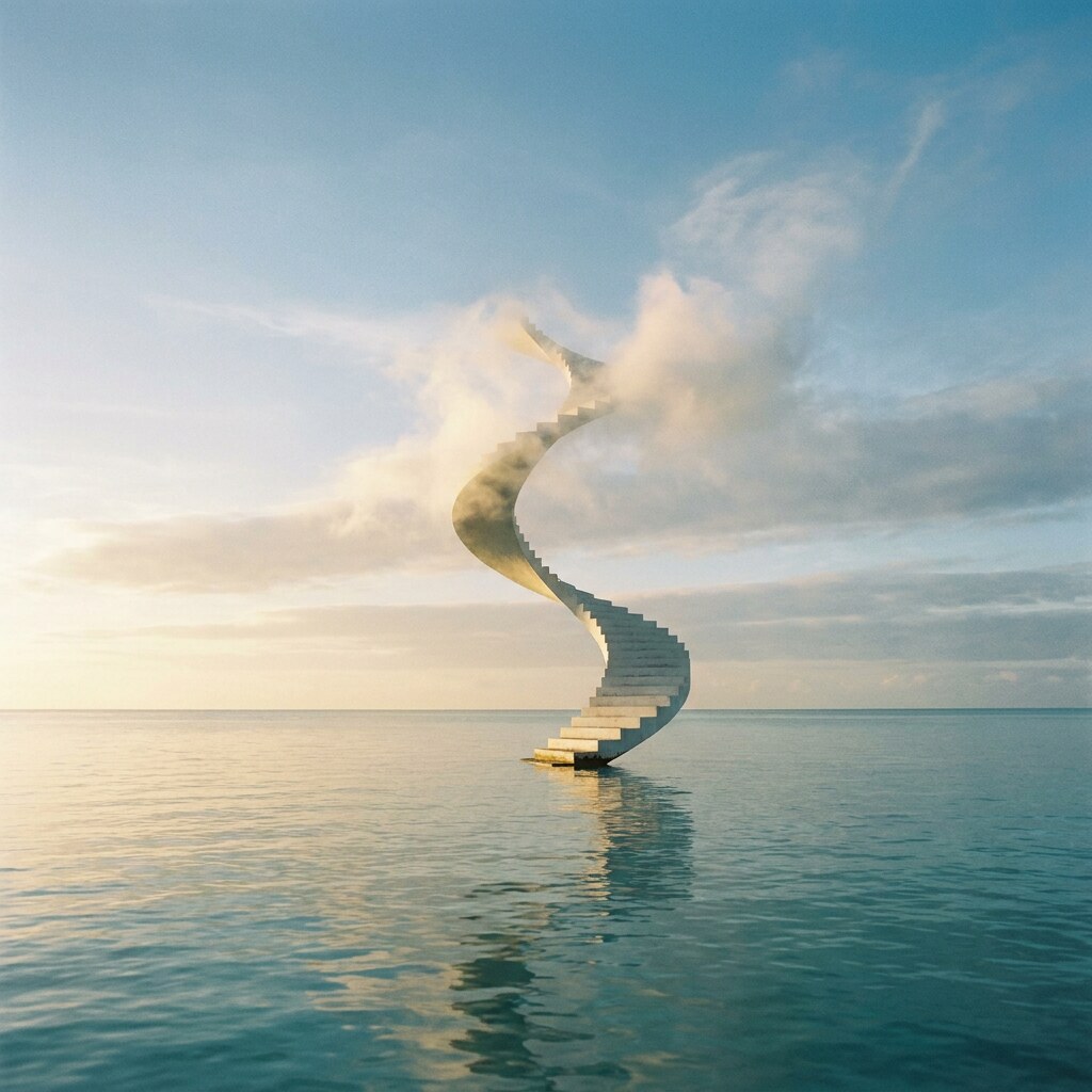 Sculptural Staircase